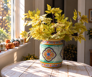 Faux Maple Leaf Spray
