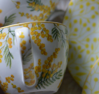 Golden Mimosa Coffee Set – 110ml (Set of 2)