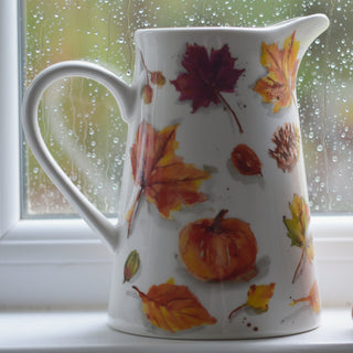 Hello Autumn Ceramic Jug and Mug Set