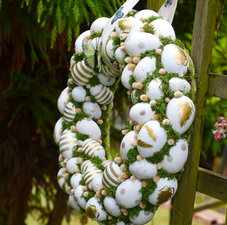 Handmade Easter Egg Wreath