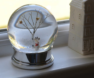 Winter Reindeer Snow Globe
