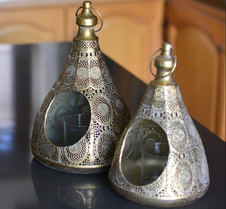 Antique-Style Lantern – Bronze Finish