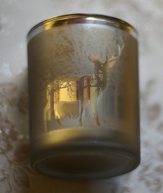 Elegant Winter Deer T-Lights