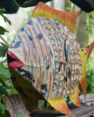 Handcrafted Fish Tealight Lantern