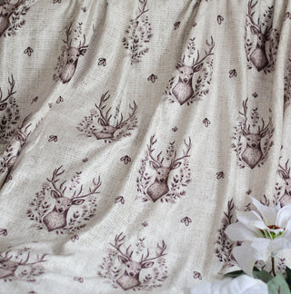 Rustic Reindeer Throw