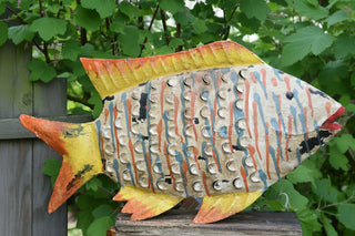 Handcrafted Fish Tealight Lantern