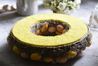 Farmhouse Hen’s Nest Easter Egg Wreath
