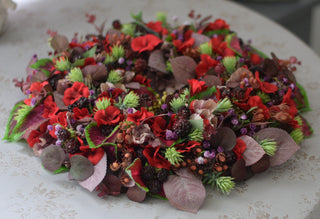 Blackberry Garden Table Wreath/Centerpiece