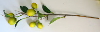 Artificial fruits branches: apples,oranges,lemons