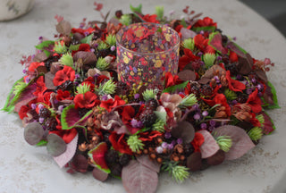 Blackberry Garden Table Wreath/Centerpiece