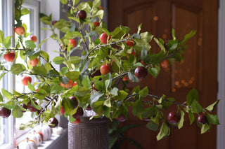 Extra Tall Faux Apple Branch with Realistic Fruit – 115 cm