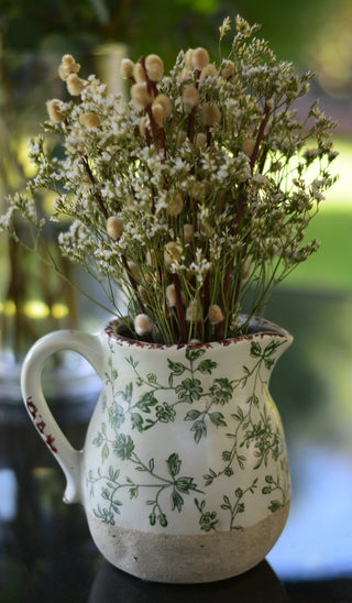 Vintage-look round jug in smaller size