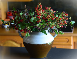 Artificial Blackberry Stem 62cm