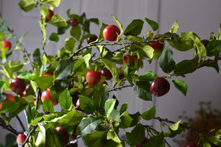 Extra Tall Faux Apple Branch with Realistic Fruit – 115 cm