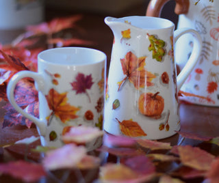 Autumn Leaves Ceramic Set