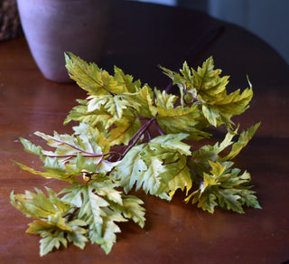 Faux Maple Leaf Spray
