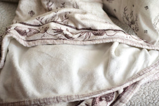 Rustic Reindeer Throw