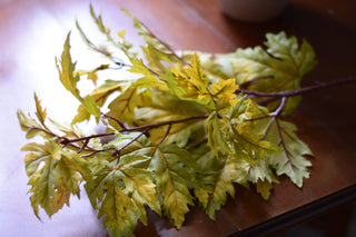 Faux Maple Leaf Spray