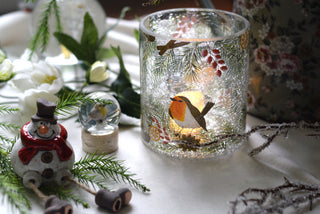 Robin Candle Holder