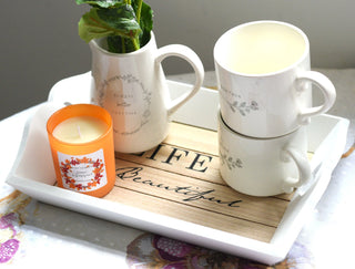 Life is Beautiful Wooden Tray