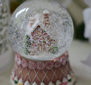 Festive Treats Gingerbread Snow Globe