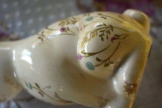 Vintage-Style White Rabbits