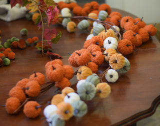 Country Cottage Pumpkin Garlands