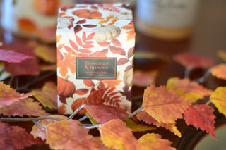 Cinnamon & Jasmine scented Candle