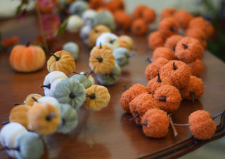 Country Cottage Pumpkin Garlands