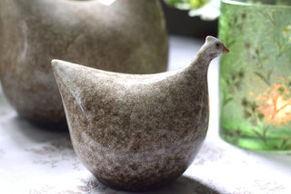 Characterful Ceramic Hen Trio