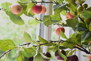 Extra Tall Faux Apple Branch with Realistic Fruit – 115 cm