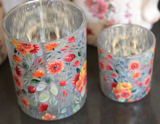 Candle holder "Field of Flowers"