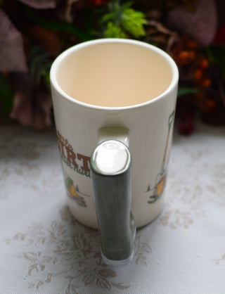 Welly shaped gardening mug