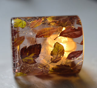 After the Rain – Woodland Glass Tealight Holders