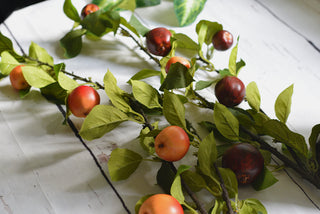 Extra Tall Faux Apple Branch with Realistic Fruit – 115 cm