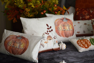 Oh Hello Pumpkin Decorative Cushions