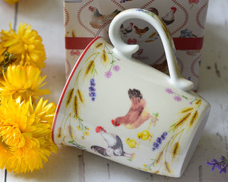 Countryside Rooster Porcelain Mug – 275ml Gift Boxed