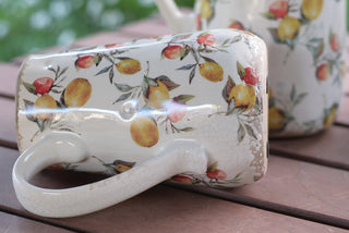 Mediterranean Citrus Ceramic Jugs