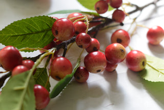 Abundant Faux Apple Branch