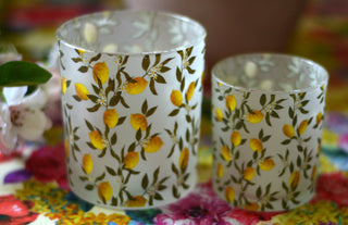 Lemon Design Candle Holders