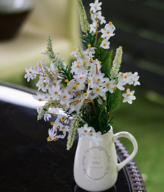Ceramic jug with text "Always Better Together"