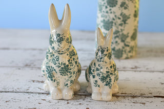 Vintage Decorative Ceramic Rabbit Figurine