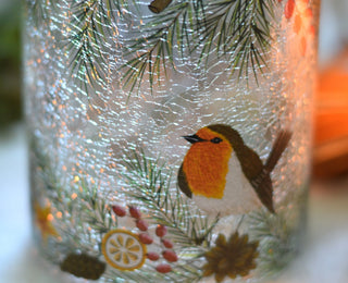 Robin Candle Holder