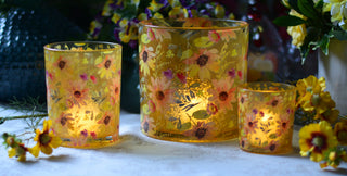Captured Sunshine Candle Holders