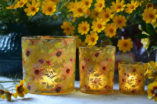 Captured Sunshine Candle Holders