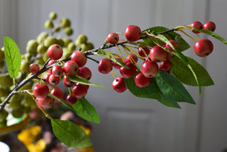 Abundant Faux Apple Branch