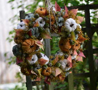 Golden Fall Wreath