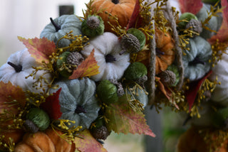 Golden Fall Wreath