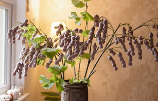 Faux Japanese Pagoda Tree Seed Pod Branch – 117cm