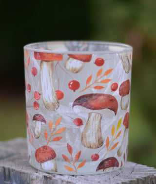 Foggy Forest Mushroom Candle Holders